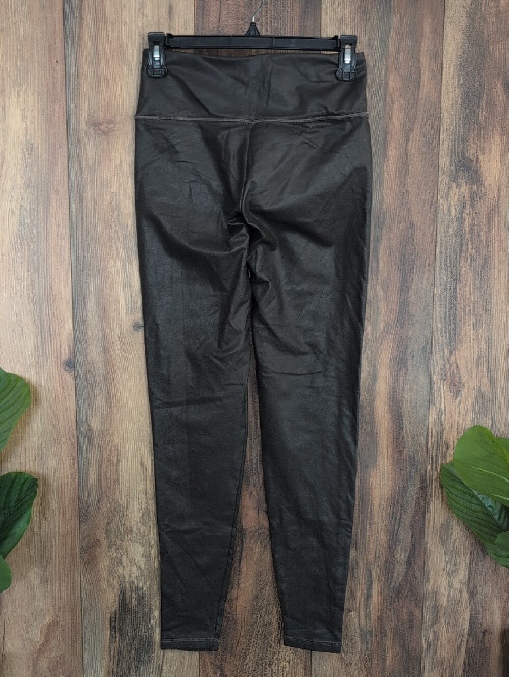 Athleta Faux-Leather High-Waist Leggings XS 547A